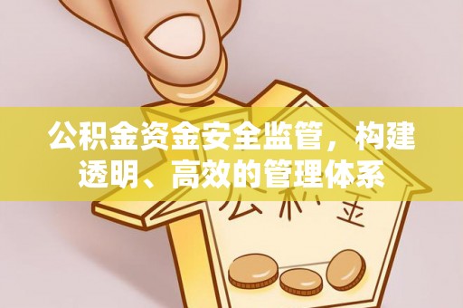 太谷公积金资金安全监管，构建透明、高效的管理体系
