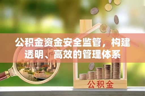 太谷公积金资金安全监管，构建透明、高效的管理体系